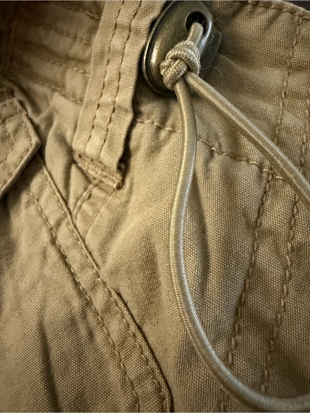 Khakis Brand Vintage Y2K Multi Pocket Utility Convertible Cargo Pants Khaki 8 - Picture 7 of 10